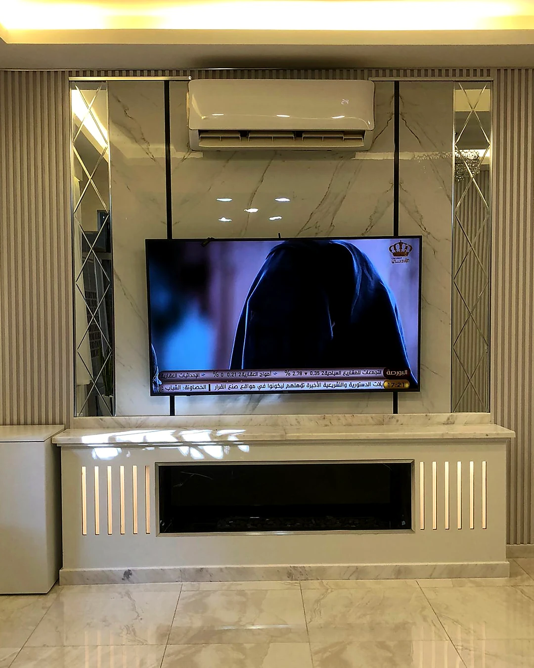 Luxury TV wall